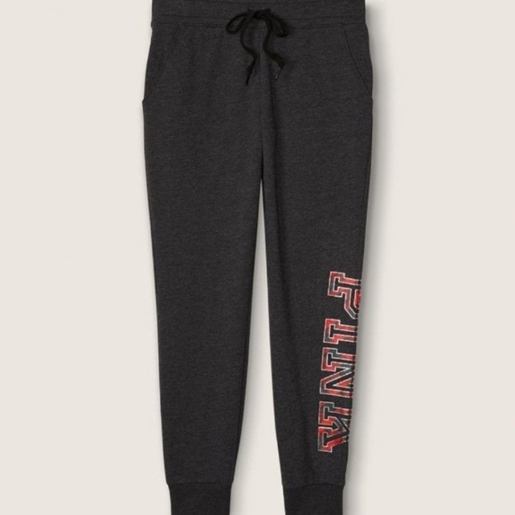 NWT VS PINK Fleece Joggers size S - Picture 9 of 10